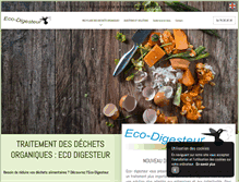 Tablet Screenshot of eco-digesteur.com
